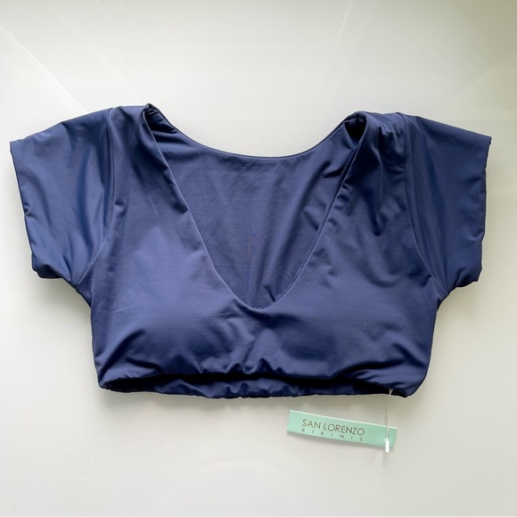 San Lorenzo Mandala Bikini Crop Top Size Small - Picture 3 of 8